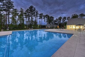 Resort style swimming pool